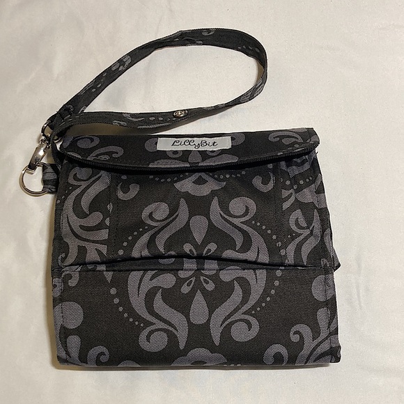 Lilly Bit Grey and Black Versatile Small Bag - Picture 2 of 5